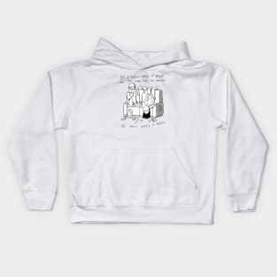 The Suburbs (Continued) - Illustrated lyrics Kids Hoodie